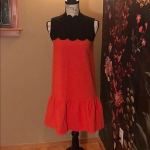 Victoria Beckham XS orange dress